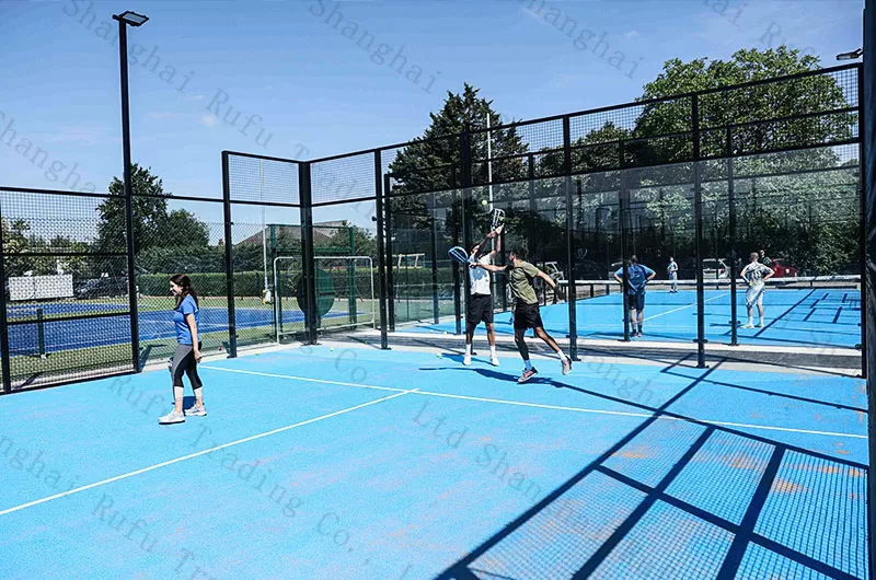 Высокое качество крытый панорамный Padel Court