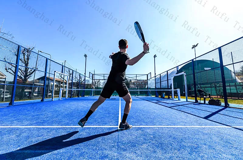 Высокое качество крытый панорамный Padel Court